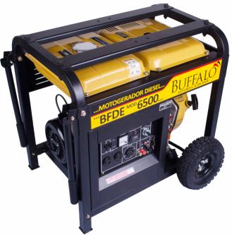 Gerador de energia Buffalo BFDE-6500 5,5 kVA - partida elétrica - monofásico - 115V/230V