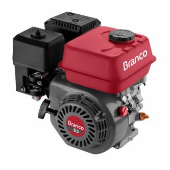 Motor Horizontal Branco B4T-6.5H 6,5cv - Gasolina - Partida Elétrica