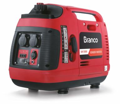 Gerador de energia Inverter Branco B4T-2000i 2,0 kVA - partida manual - monofásico - 110V