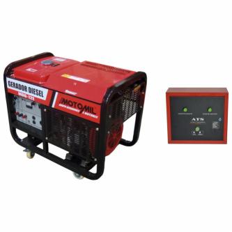 Gerador de energia Motomil MDG-12E 12,0 kVA - partida elétrica - monofásico - 110V/220V