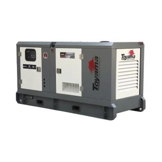 Gerador de energia Toyama TDMG40SE3D-ATS Integrado 44,0 kVA - partida elétrica - trifásico - 220V