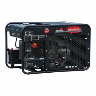 Gerador de energia Toyama TDWG12000CXE3D-N 12,6 kVA - partida elétrica - trifásico - 110V/220V