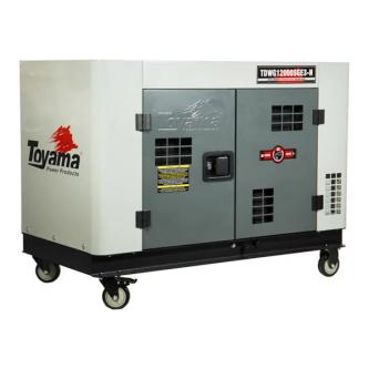 Gerador de energia Toyama TDWG12000SGE3-N 12,6 kVA - partida elétrica - trifásico - 220V/380V