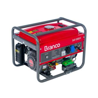 Gerador de energia Branco B4T-3500 E 3,5 kVA - partida elétrica - monofásico - 110V/220V