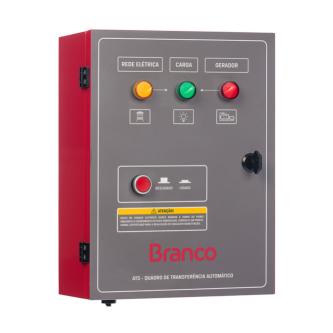 Painel de transferência automática Branco ATS BD 12000ES - Monofásico 220V