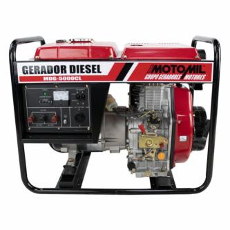 Gerador de energia Motomil MDG-5000CL 5,0 kVA - partida manual - monofásico - 110V/220V