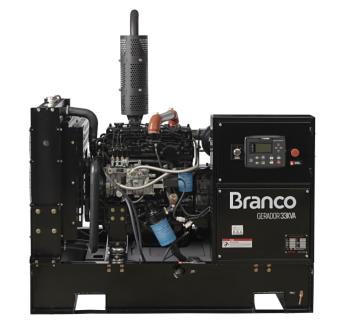 Gerador de Energia Branco BD 33000 E3 Aberto 35,75 kva - Trifásico 380V