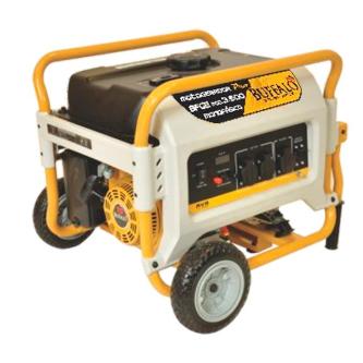 Gerador de energia Buffalo BFGE-3500 Rental 3,5 kVA - partida elétrica - monofásico - 115V/230V