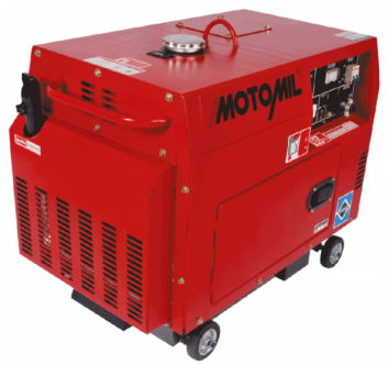 Gerador de energia Motomil MDG-5000ATS 5,0 kVA com ATS - partida elétrica - monofásico - 110V/220V