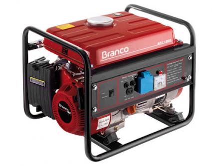 Gerador de energia Branco B4T-1300 1,3 kVA - partida manual - monofásico - 220V