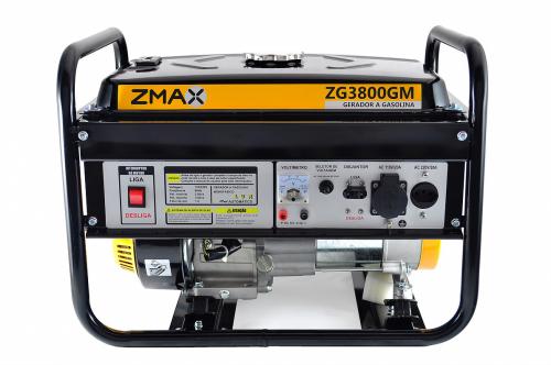Gerador de energia Zmax ZG3800GM 3,5 kVA - partida manual - monofásico - 110V/220V