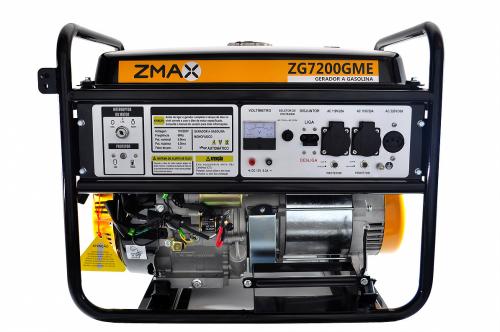 Gerador de energia Zmax ZG7200GME 6,5 kVA - partida elétrica - monofásico - 110V/220V