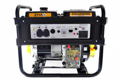 Gerador de energia Zmax ZG6300DME 5,5 kVA - partida elétrica - monofásico - 110V/220V